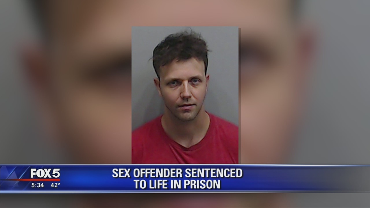 Sex offender sentenced to life in prison
