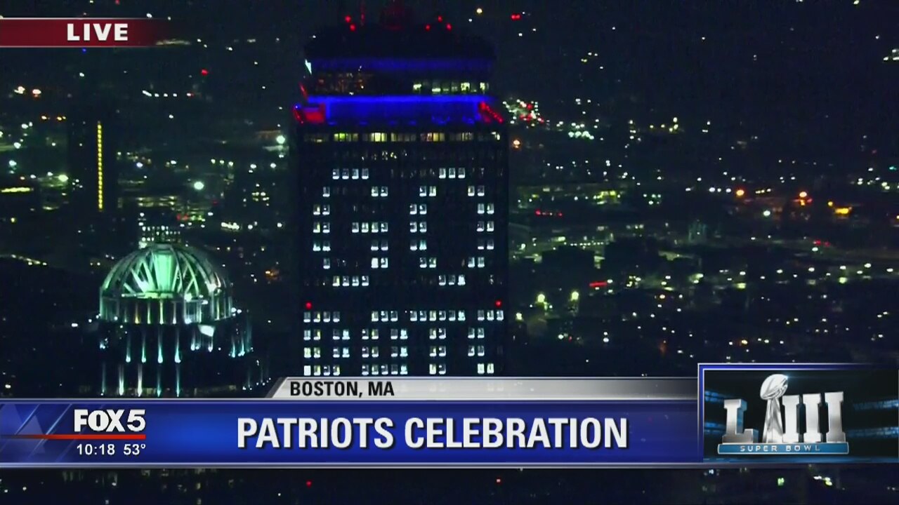 Boston celebrates Patriots victory