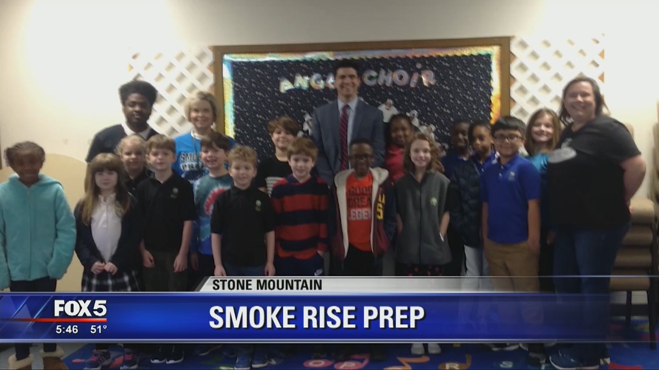 FOX 5 Storm Team visits Smoke Rise Prep
