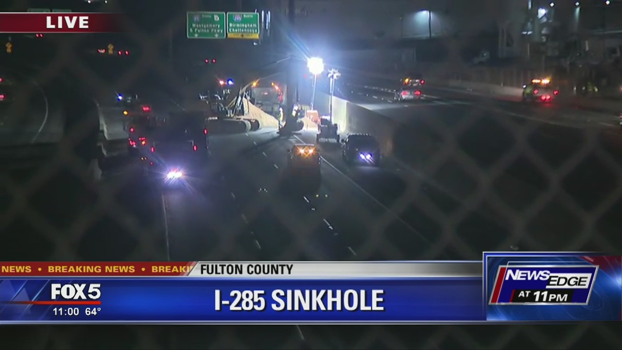 I-285 sinkhole