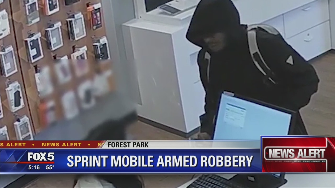Forest Park Sprint Mobile armed robbery