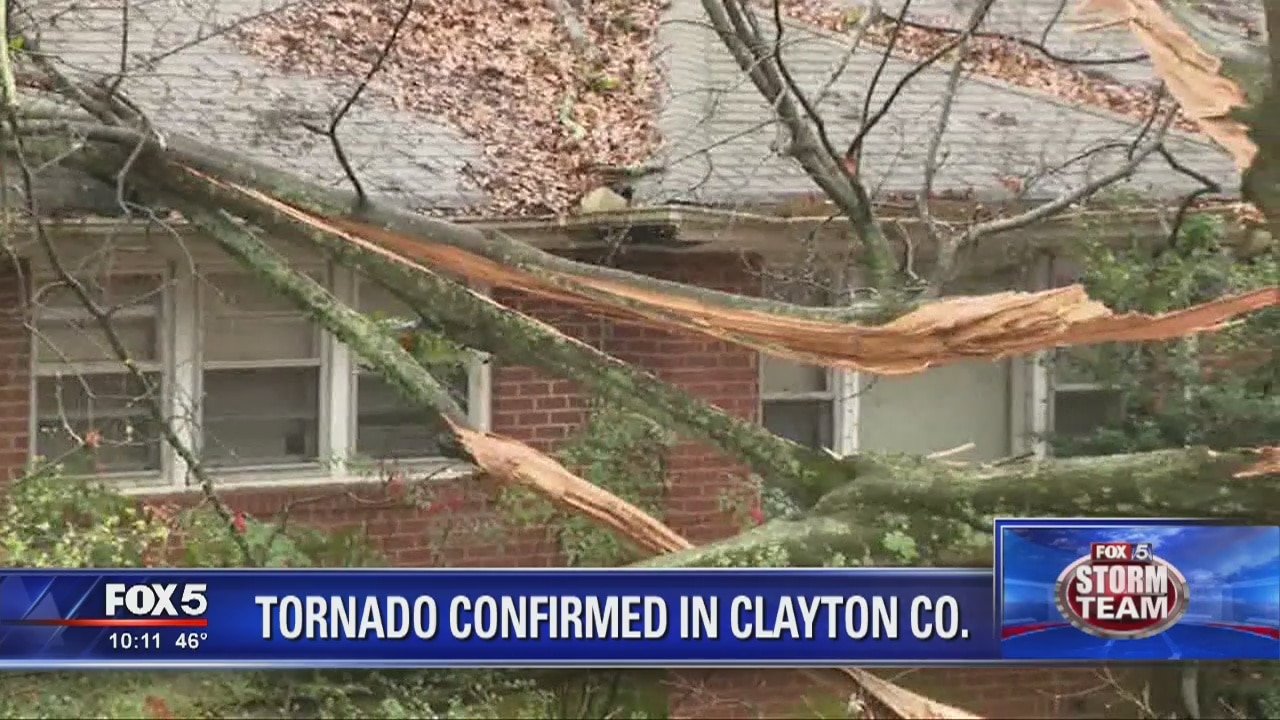 Tornado confirmed in Clayton County