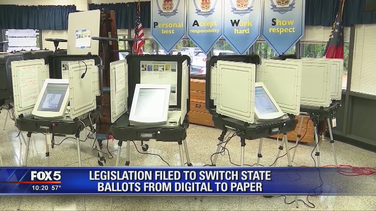 Georgia could return to paper ballots