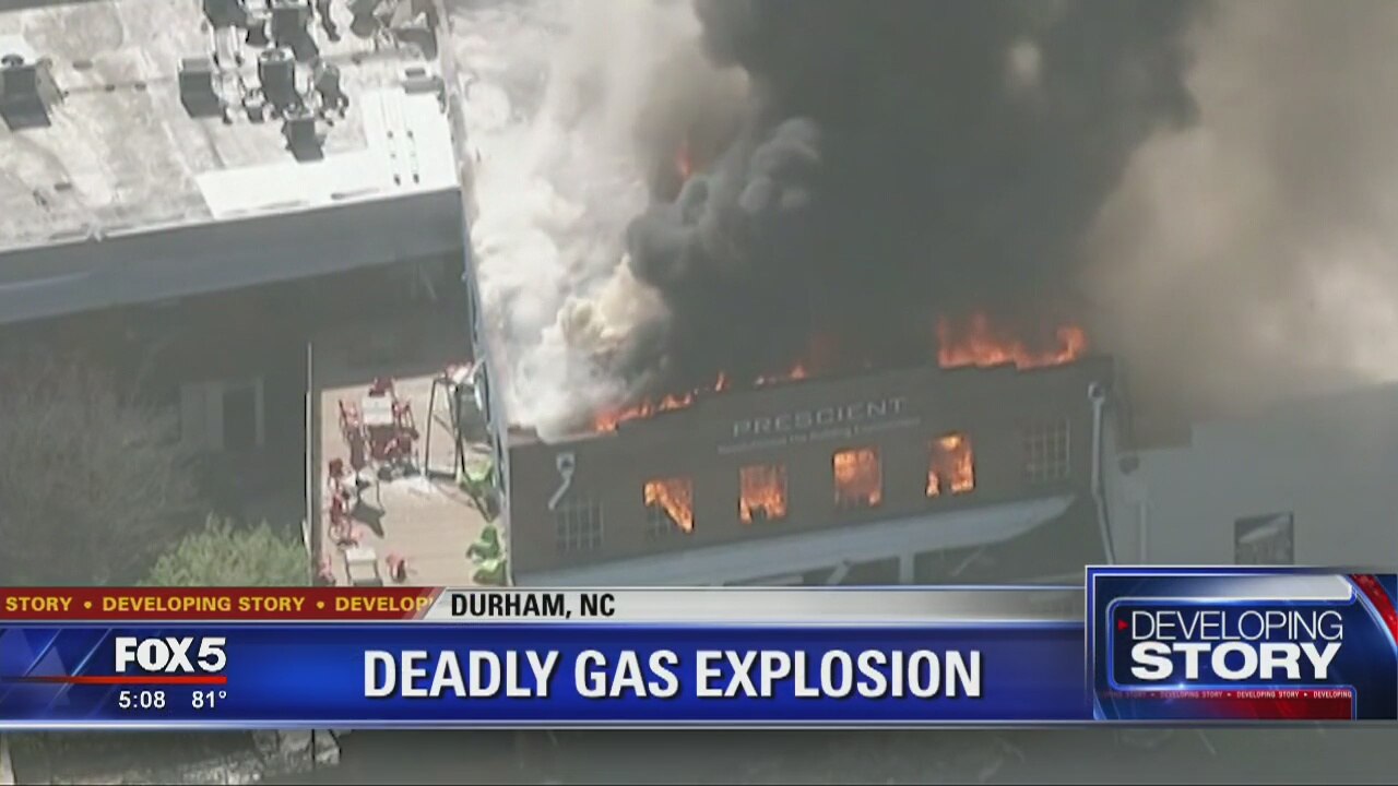 Deadly gas explosion in Durham, NC