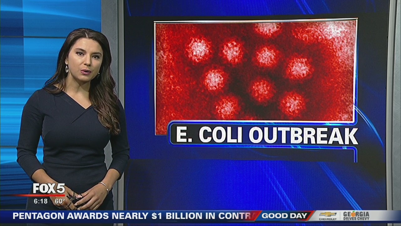 E. coli infection outbreak