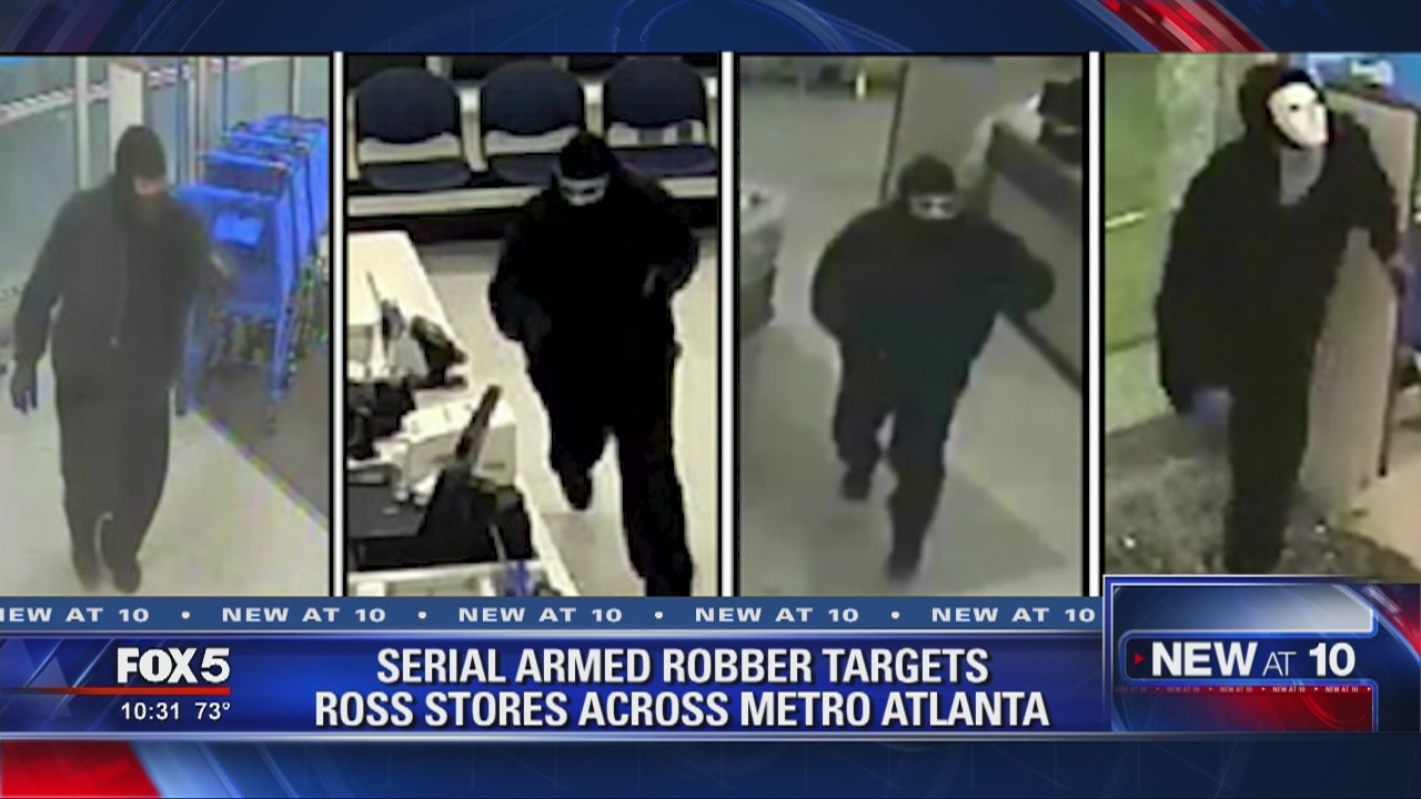 Serial armed robber targets Ross stores across metro Atlanta