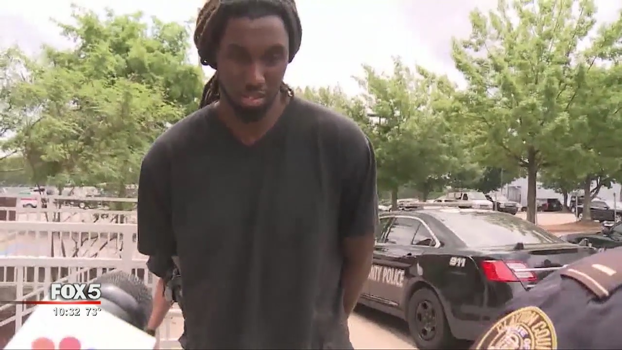 Man accused of dumping tires across city is behind bars