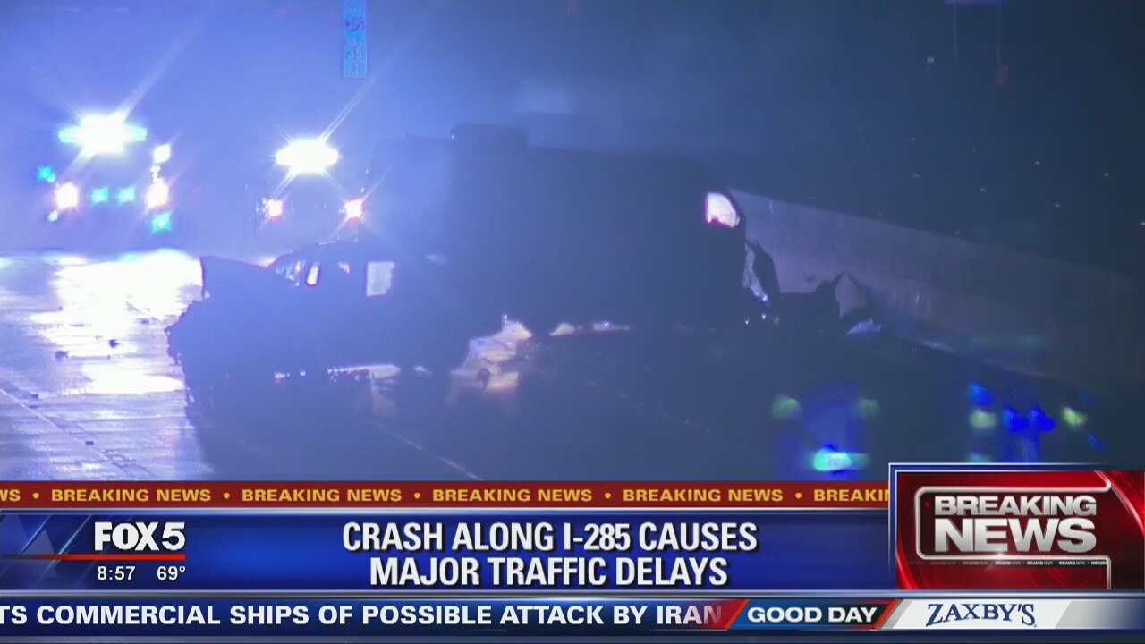 Crash on I-285