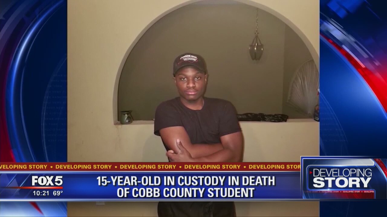 15-year-old in custody in death of Cobb County student