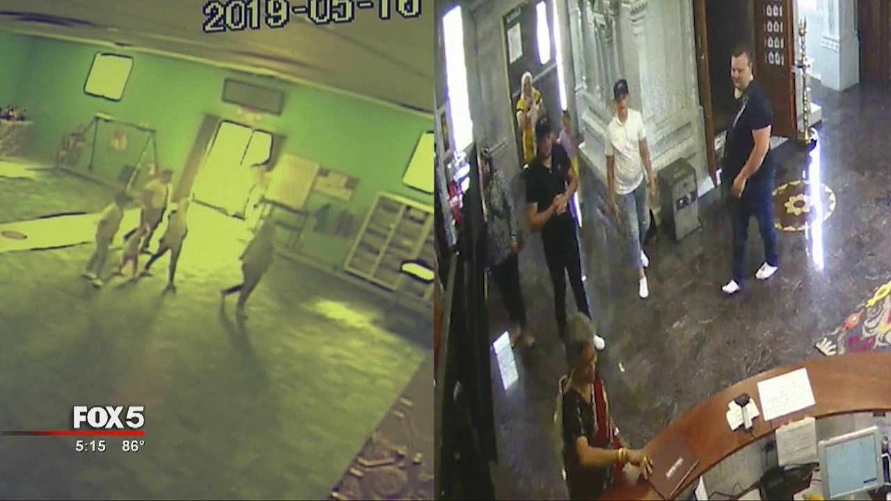 Thieves targeting Hindu temples