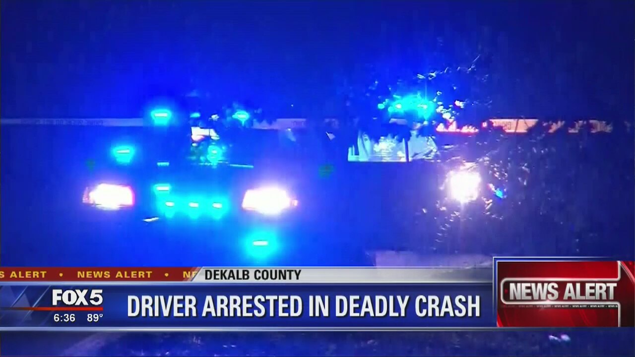 Driver arrested in deadly DeKalb County crash | FOX 5 Atlanta