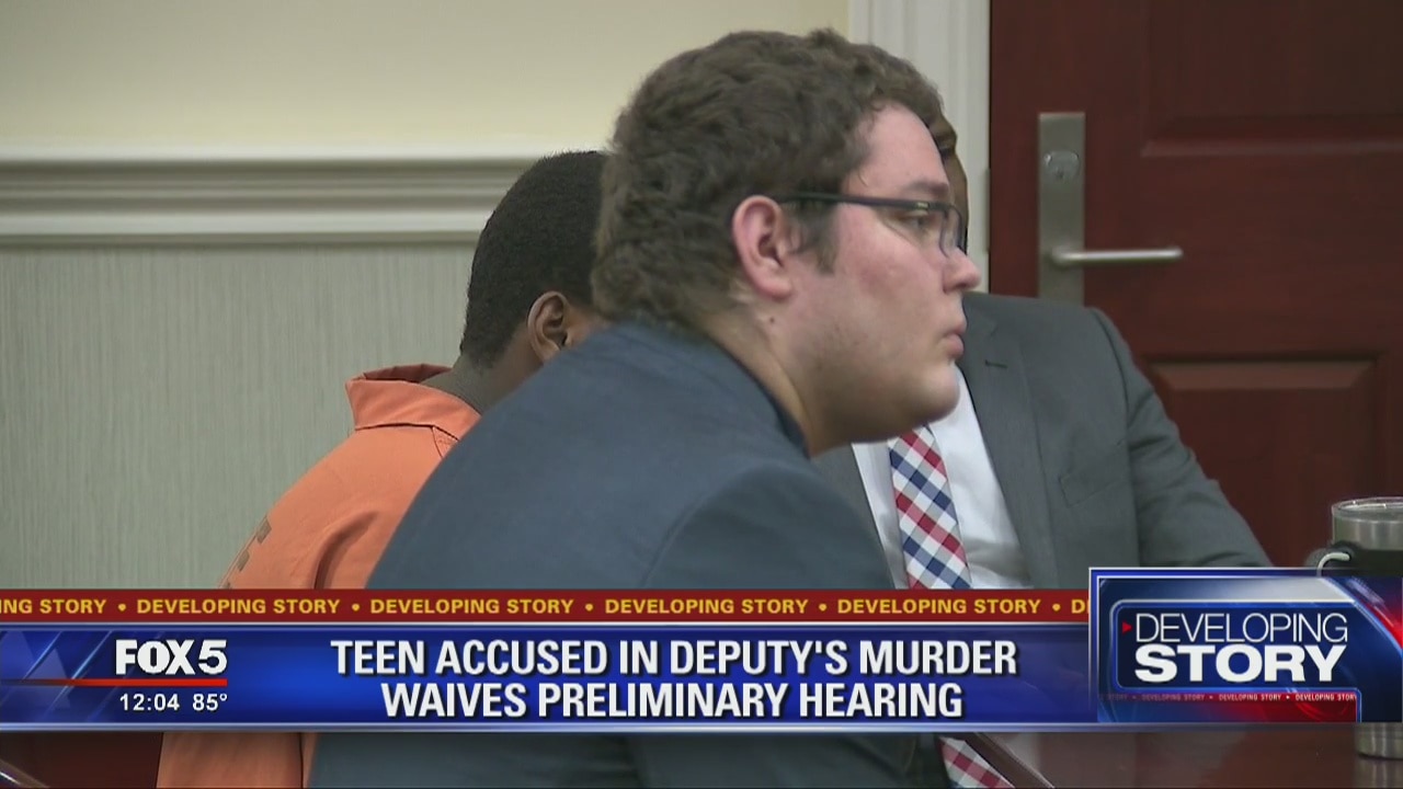 Teen accused in deputy's murder waives hearing
