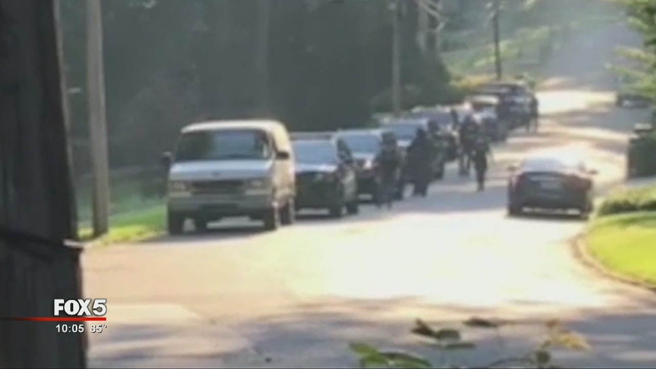 Narcotics investigators raid home