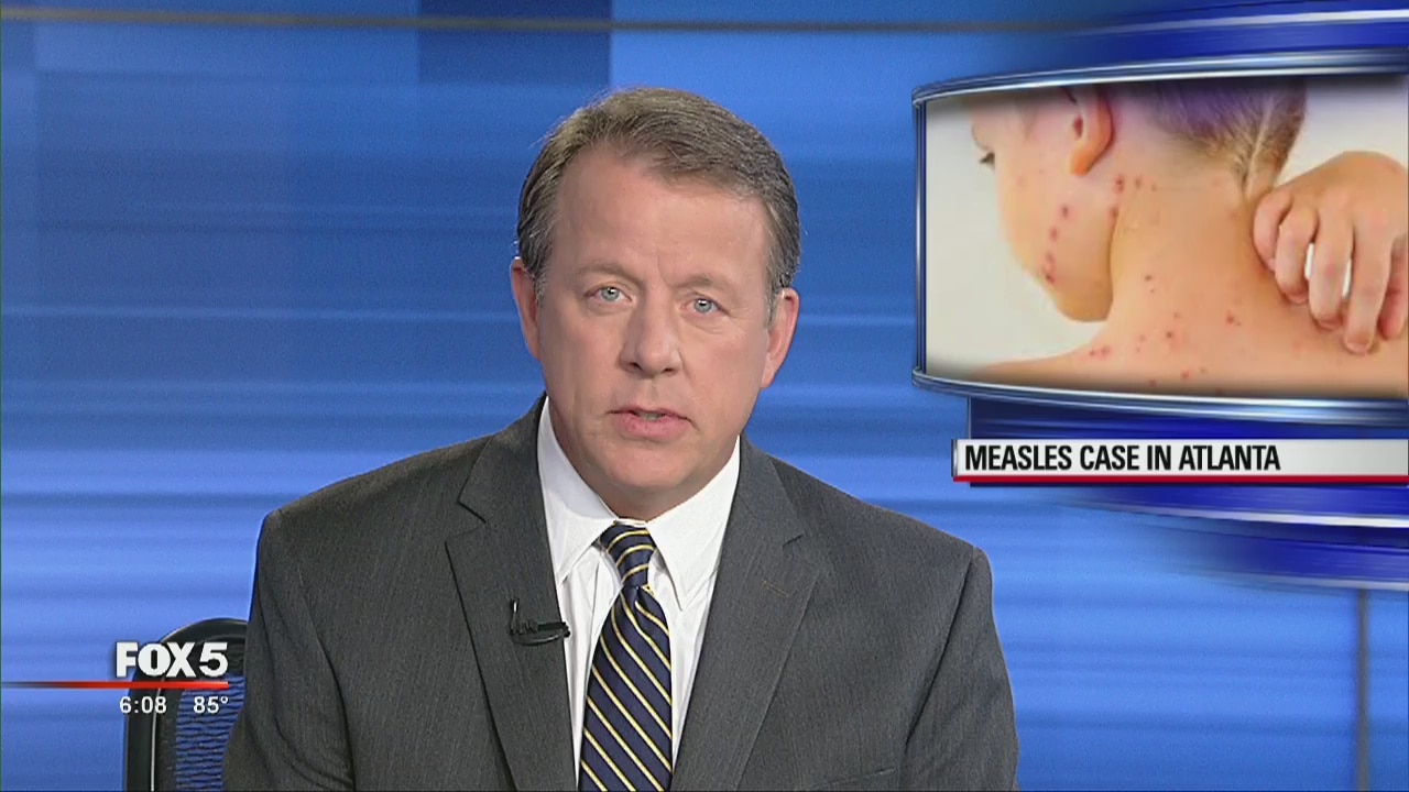 Measles case in Atlanta