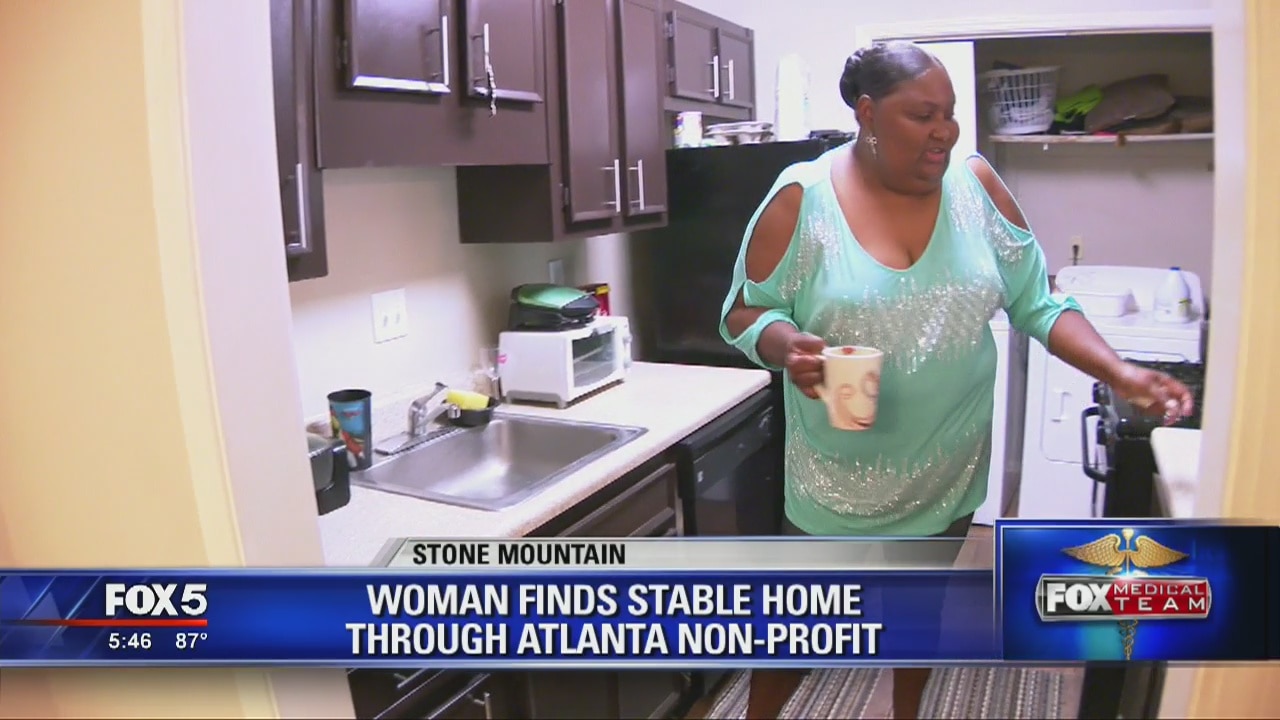 Woman finds a stable home through Atlanta nonprofit