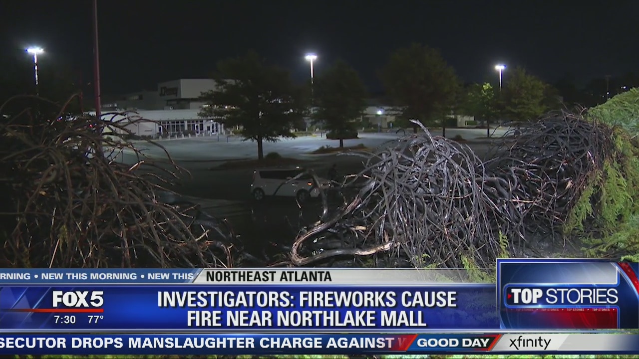 Investigators say fireworks caused fire at mall