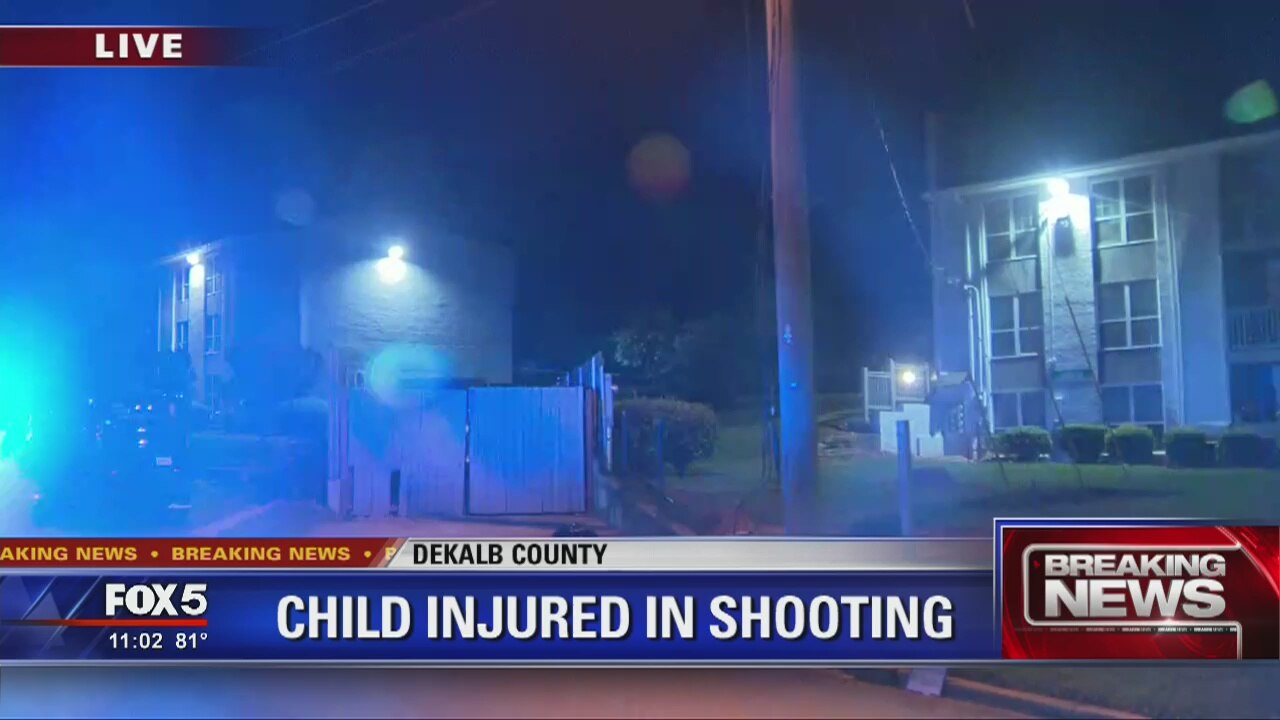 Child injured in shooting