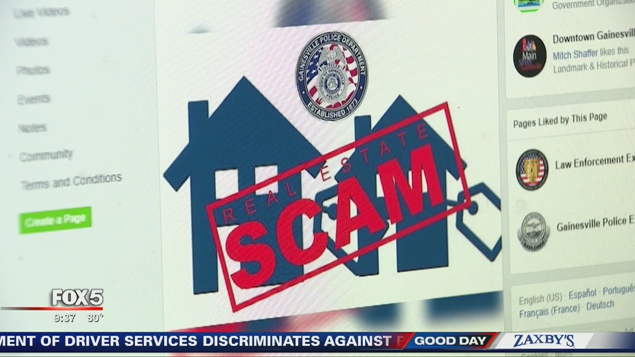 Police warn about Zillow scam