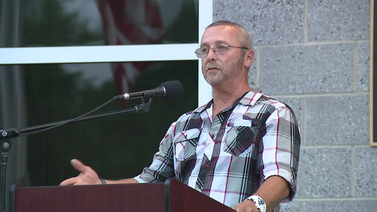 In there own words - vigil for fallen deputy