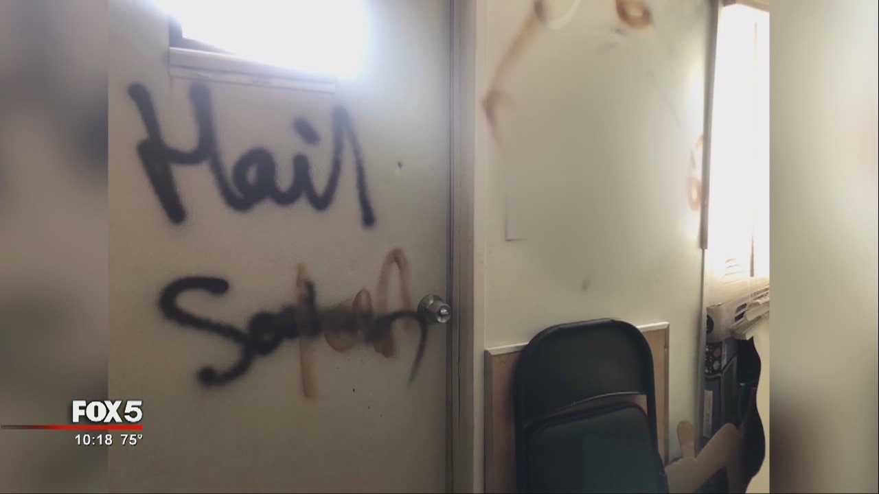 Teens arrested for vandalizing church