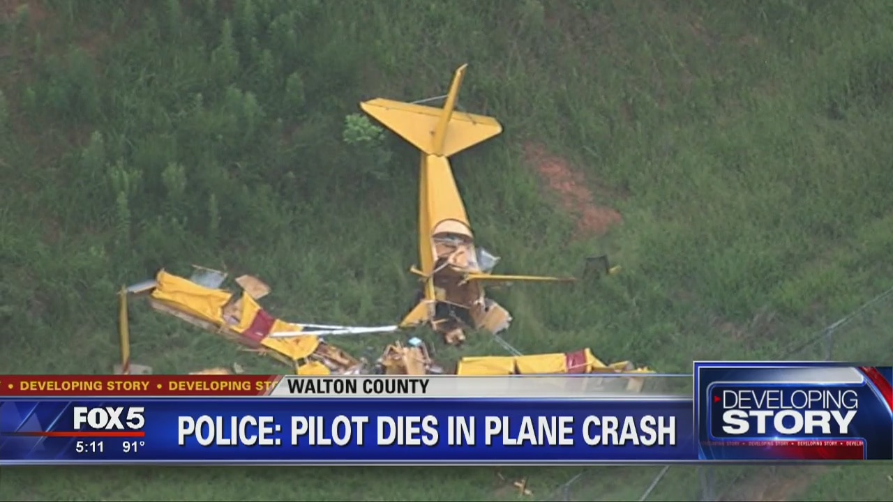 Pilot dies in plane crash