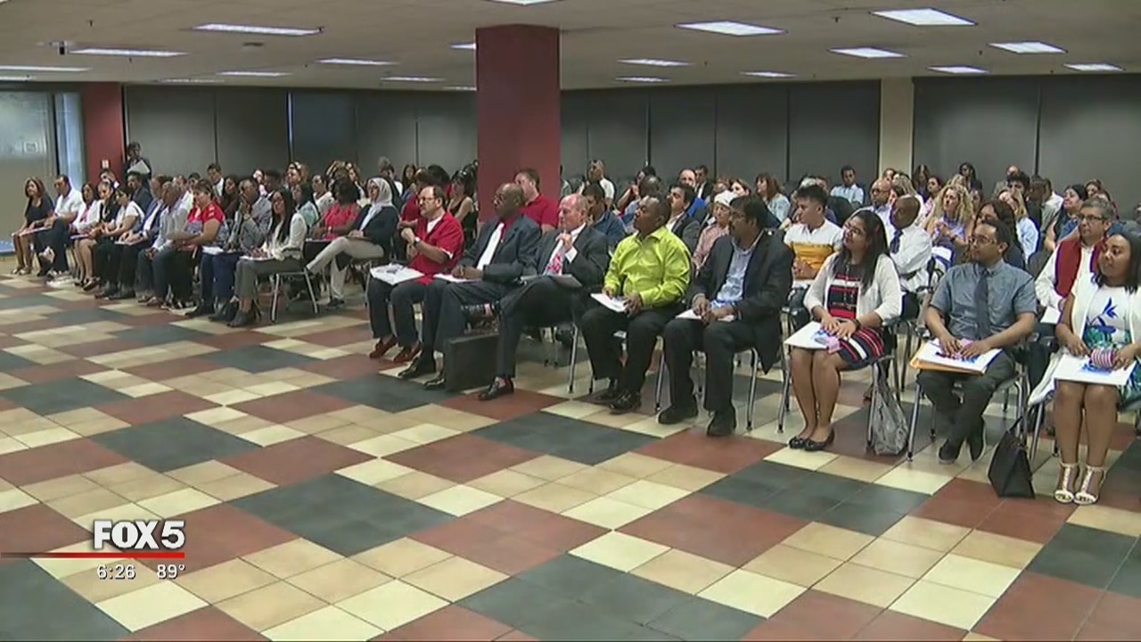 Naturalization ceremony