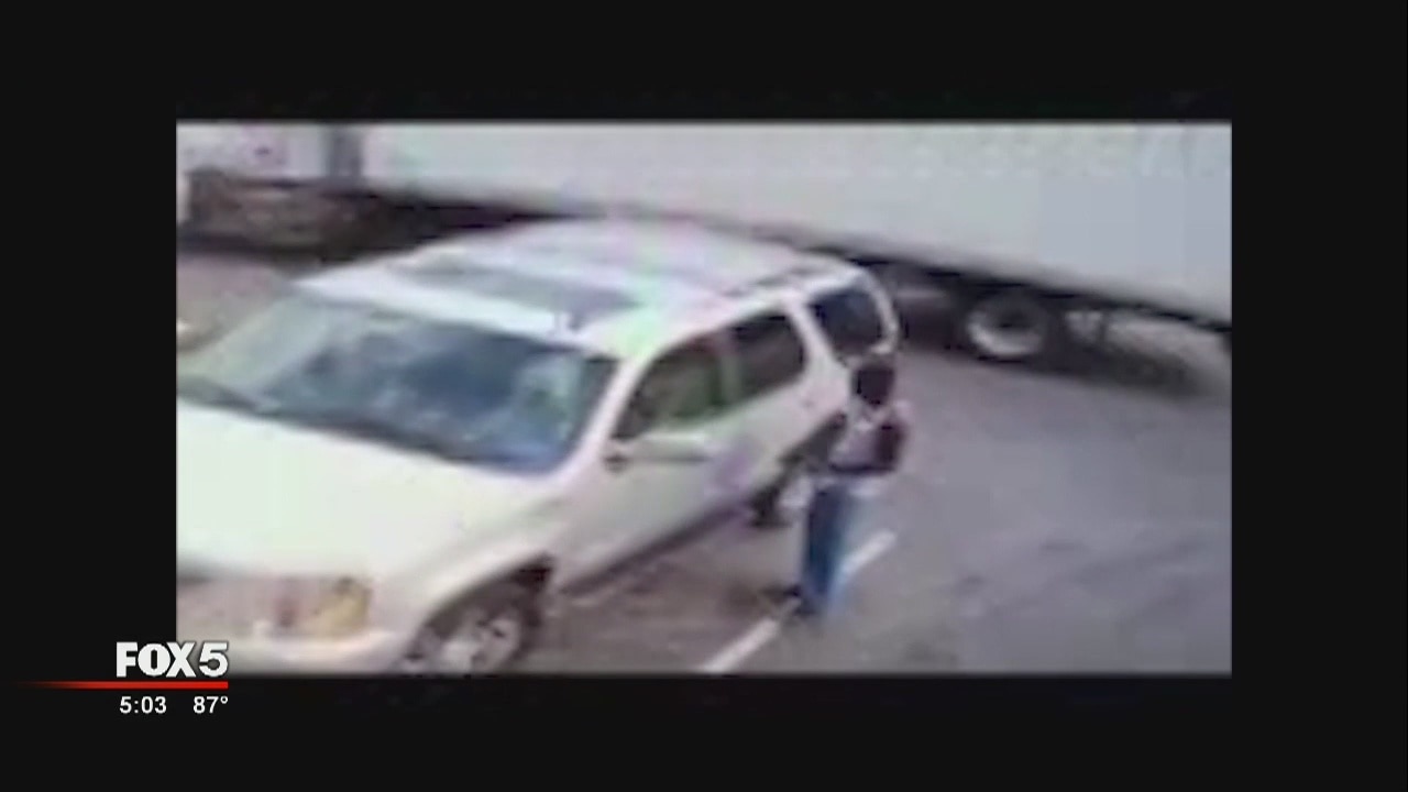 Police release surveillance video of gas station car theft