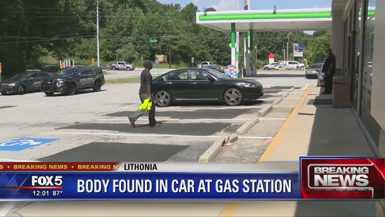 Body found at gas station