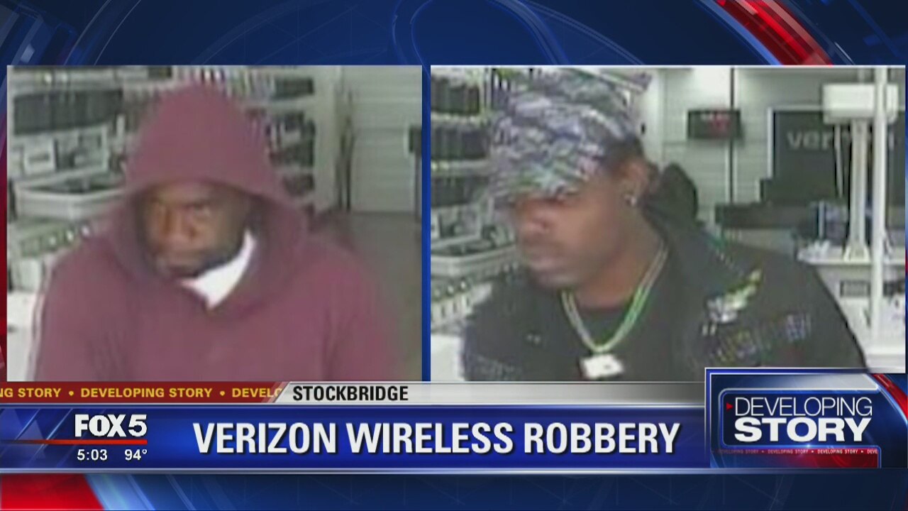 Verizon wireless robbery