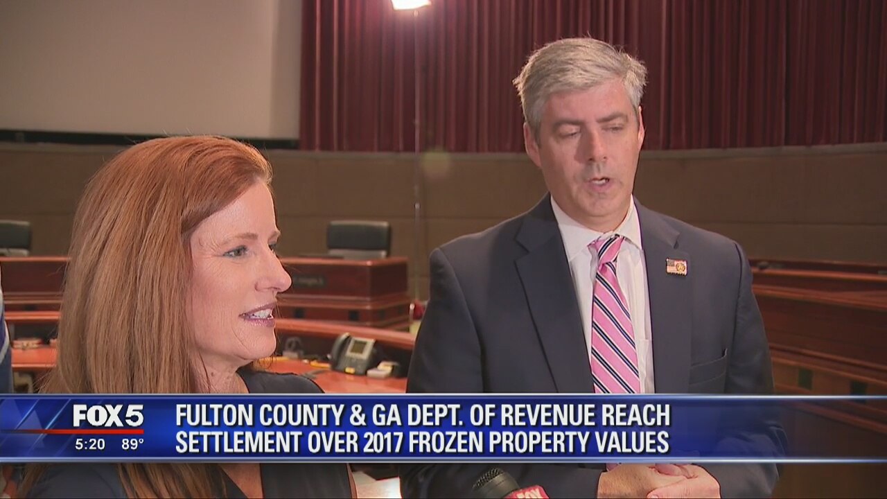 Fulton County, Georgia settle over 2017 frozen property values