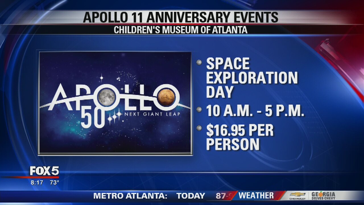 Atlanta's Apollo 11 anniversary events