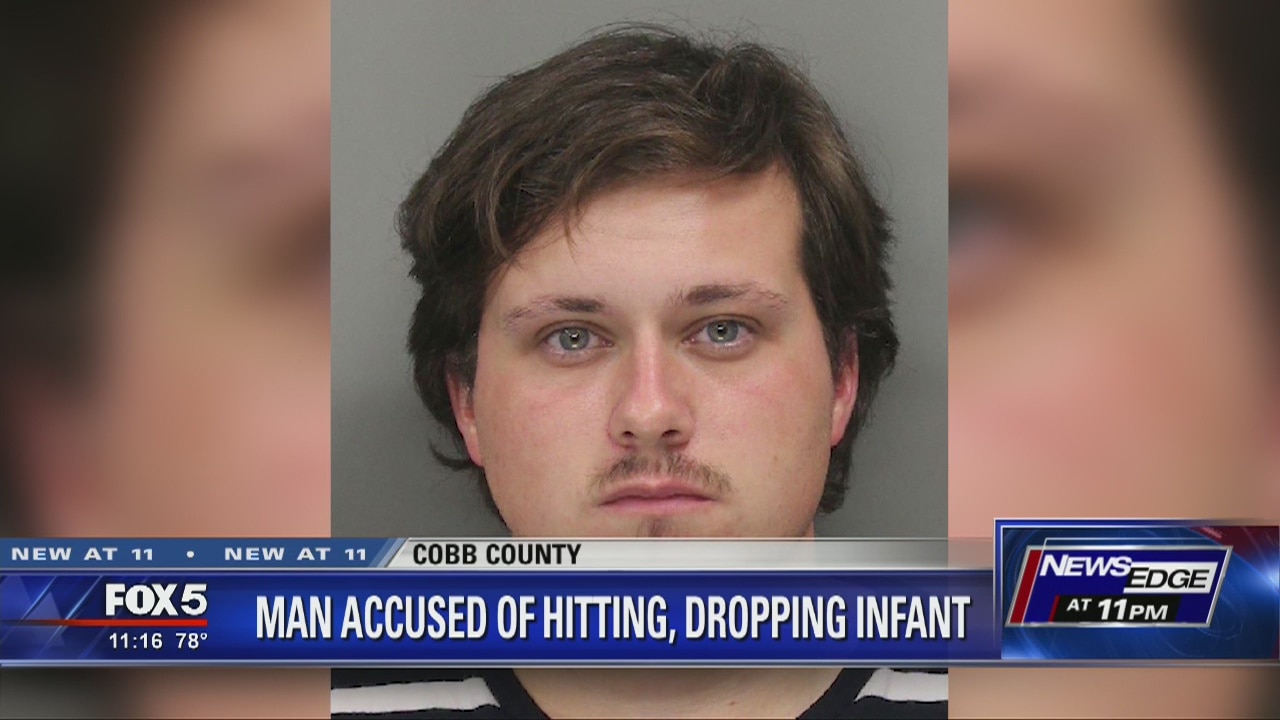 Man accused of hitting, dropping infant
