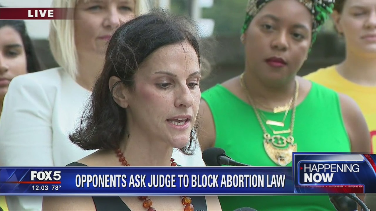 Opponents ask judge to block abortion law