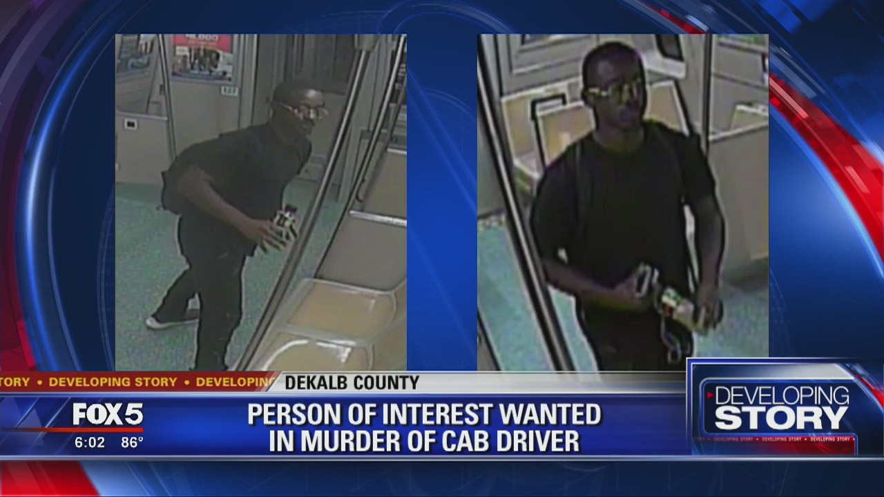 Person of interest wanted in murder of cab driver