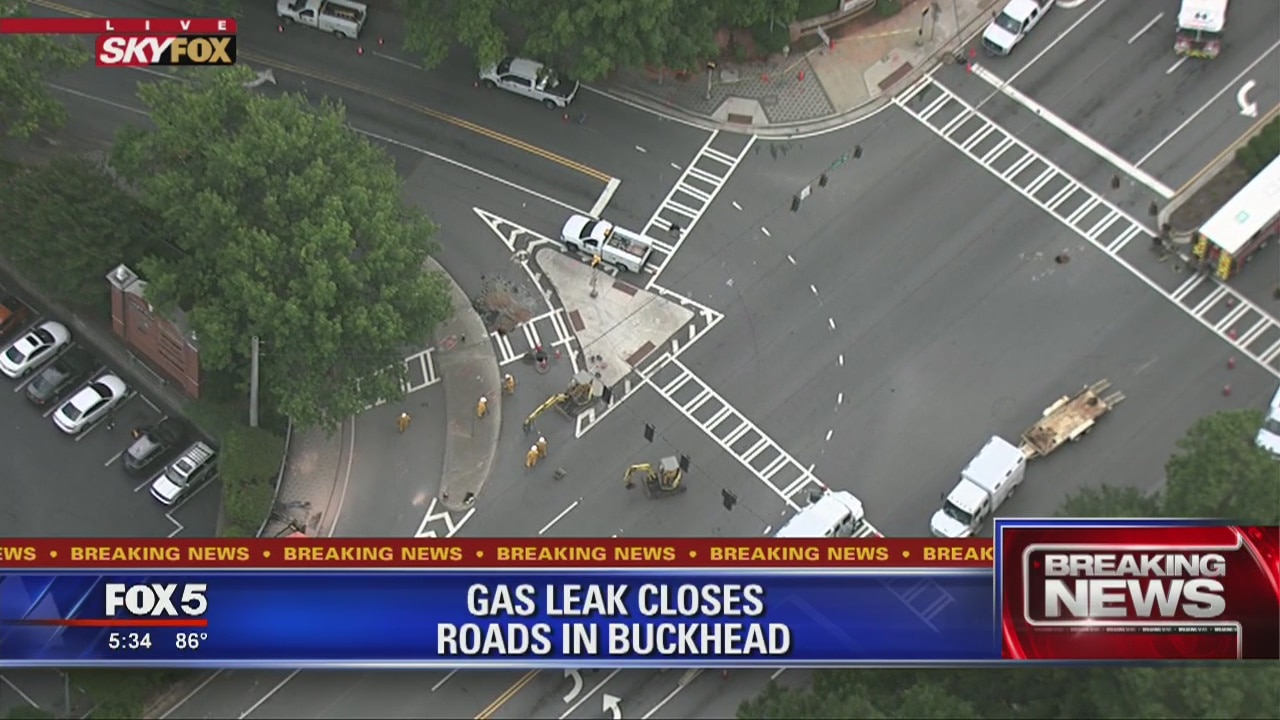 Gas leak in Buckhead