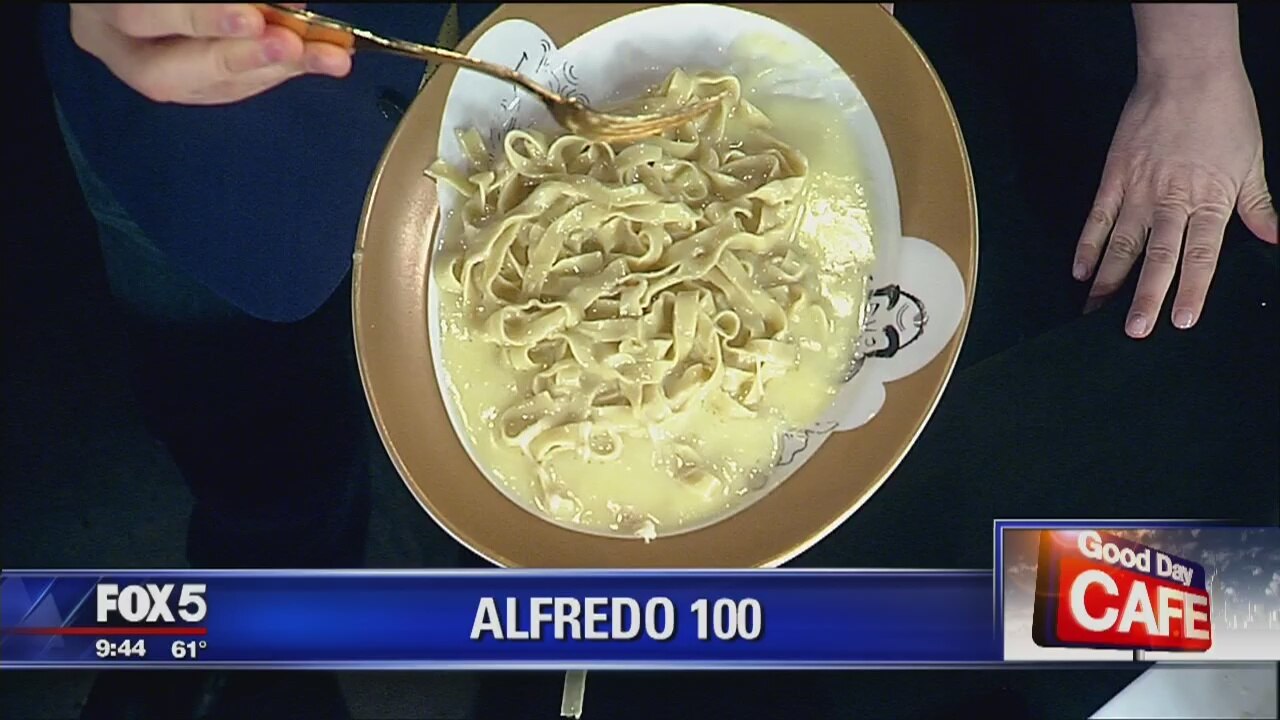 Good Day Cafe: Alfredo 100