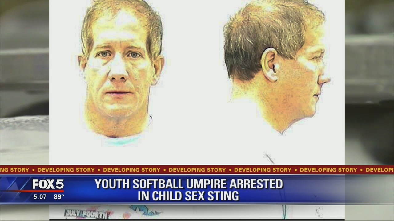 Youth sports umpire among men arrested in child predator sting