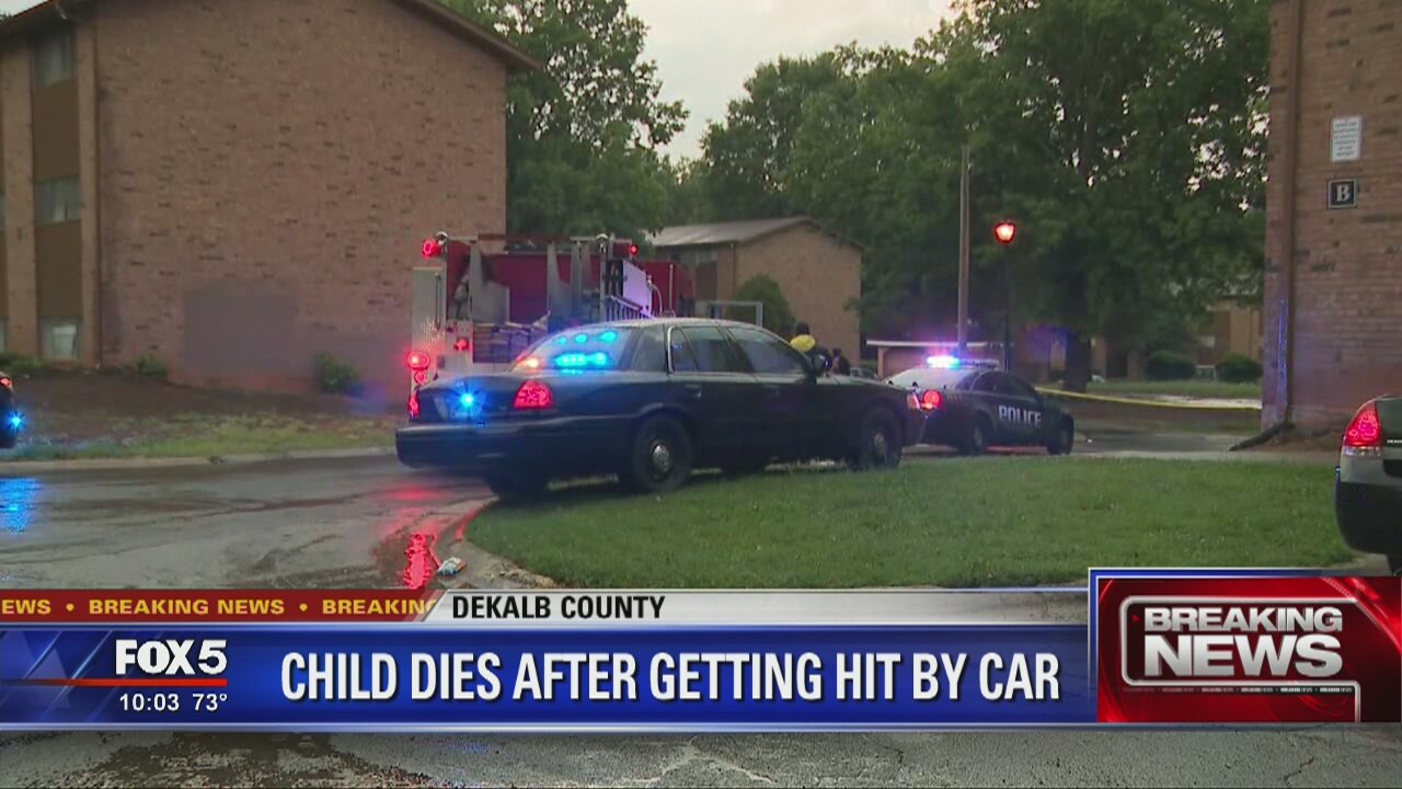 Child dies after being hit by car