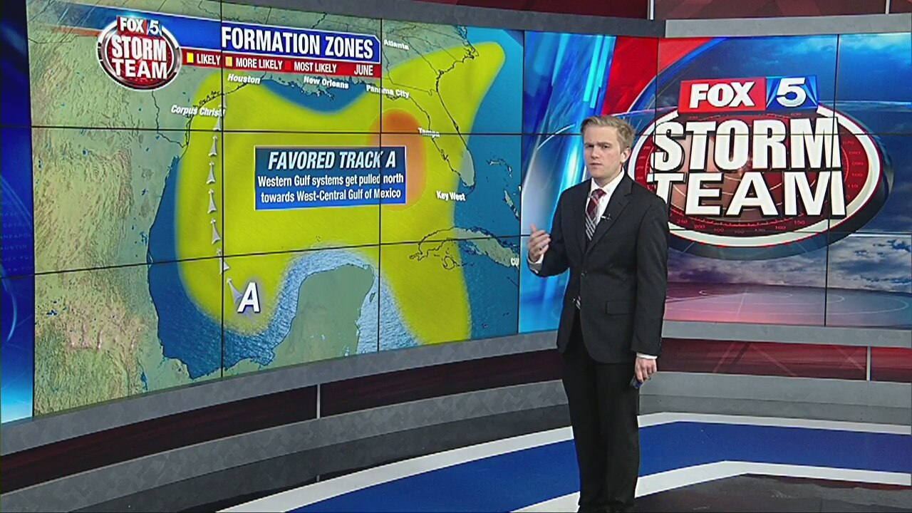 June Formation Areas