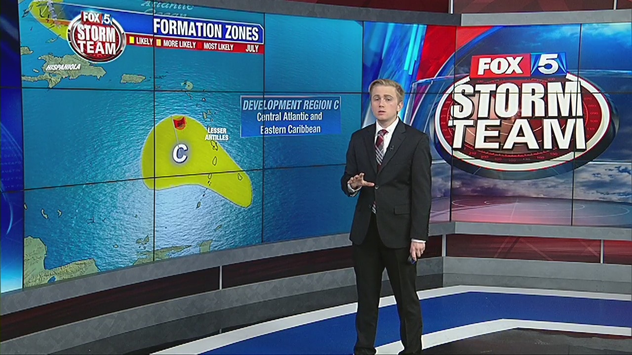 July Formation Areas