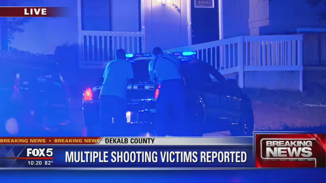 Multiple victims reported in DeKalb County shooting | FOX 5 Atlanta