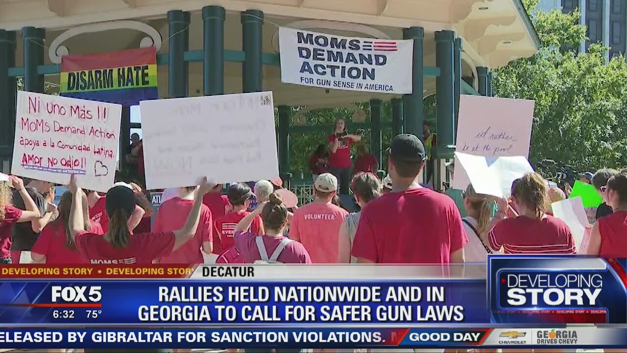 Advocates rally in Decatur to call for safer gun laws