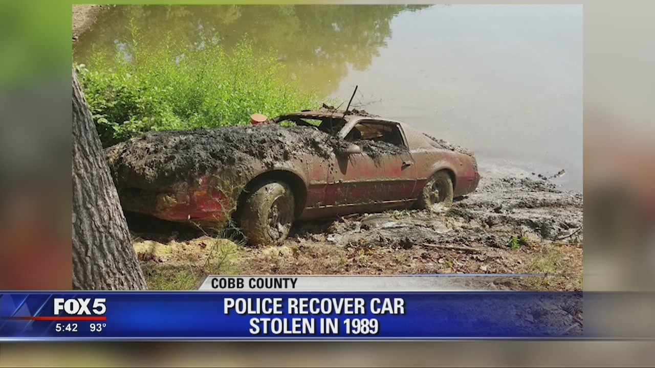 Police recover car stolen in 1989