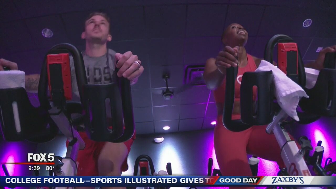 Indoor cycling offers break from summer heat