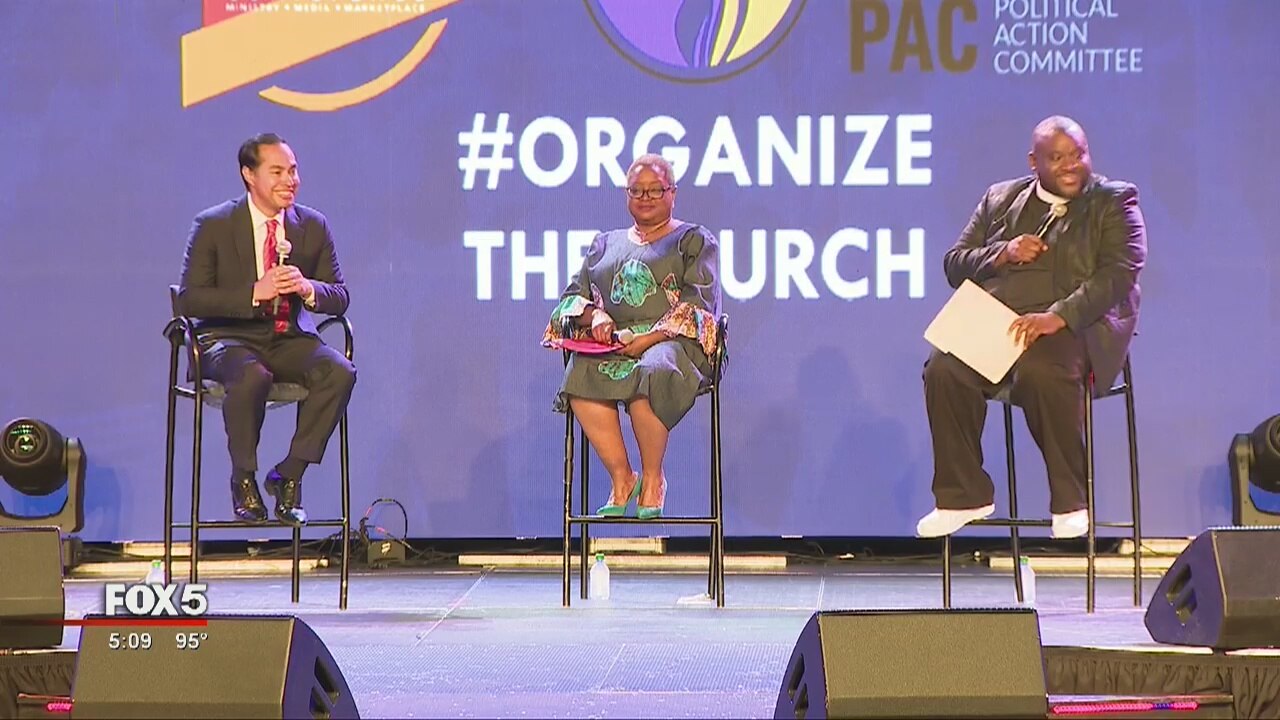 Democratic presidential candidates address black faith community