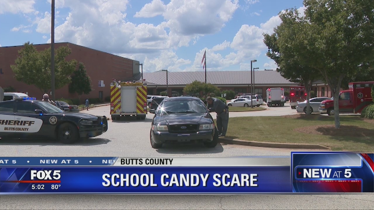 Middle school students sick after eating candy