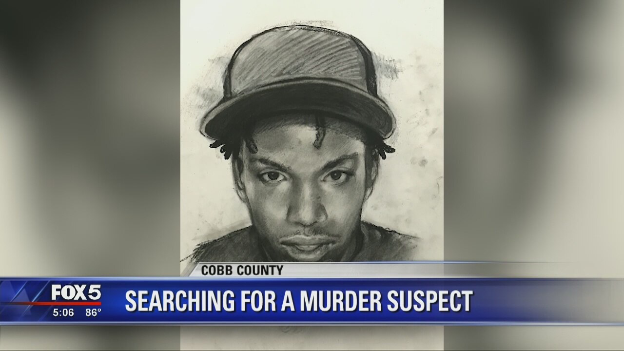 Searching for a Cobb County murder suspect