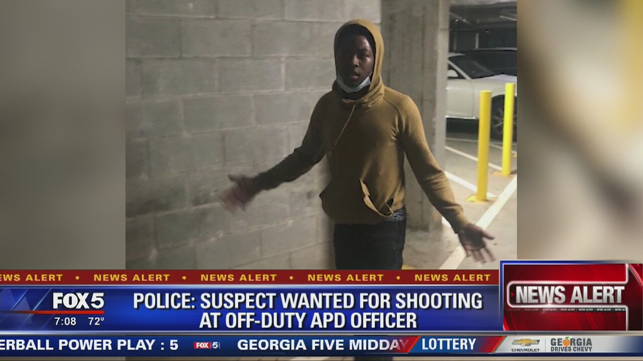 Suspect wanted for shooting at off-duty officer