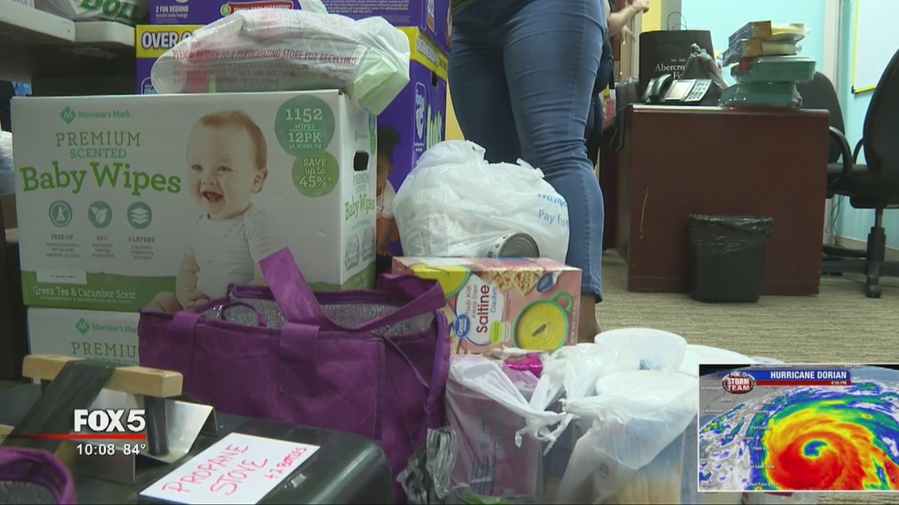 Relief effort for Bahama's hurricane victims