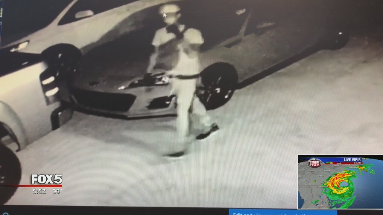 Deputies: New video of gunman behind car break-ins